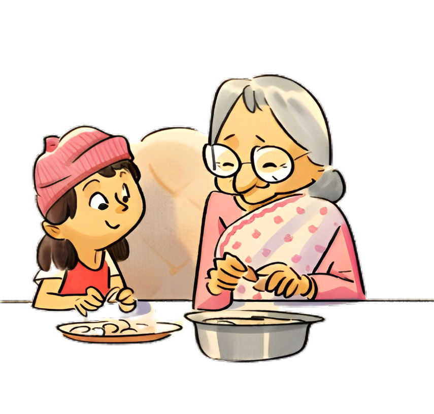 memory with grandmother